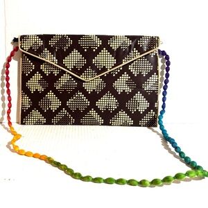 Handmade Ankara African print shoulder/ clutch bag